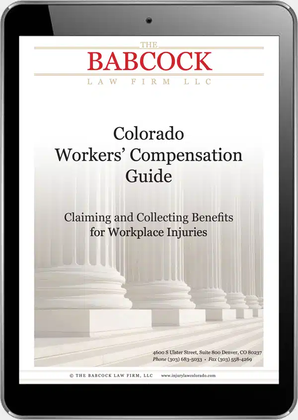 Colorado Workers’ Comp Guide – Free Ebook